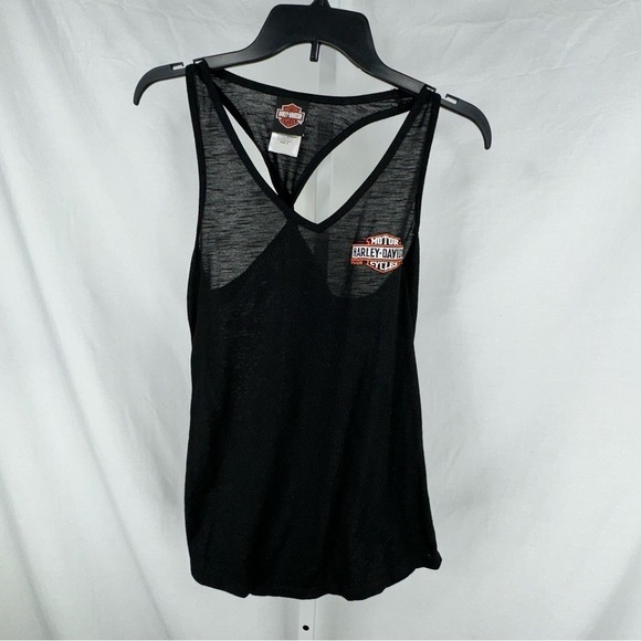 Harley Davidson Women’s Smokey Mountain Tank Top Size S - Picture 1 of 6